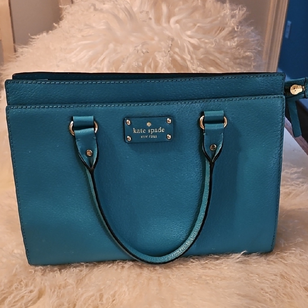 Kate SpadeTeal Satchel Handbag